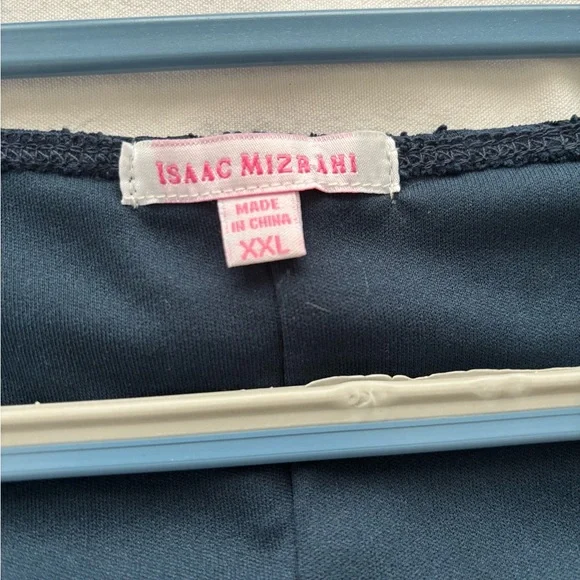 NWT Isaac Mizrahi SUPER soft navy any-occasion dress; size XXL. - Picture 5 of 8